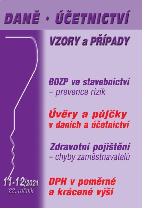 Obrázok DÚVaP 11-12/2021 BOZP ve stavebnictví, Ú