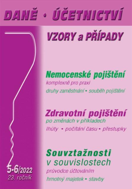Obrázok DaÚ 5-6/2022 Daně, účetnictví, vzory a případy