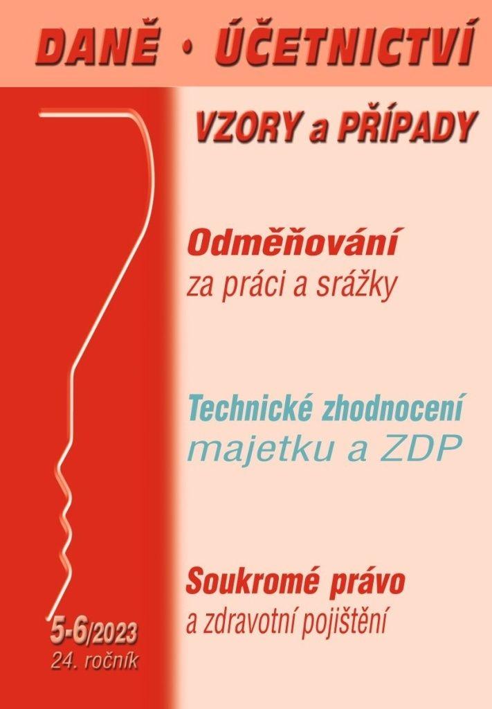 Obrázok DÚVaP 5-6/2023 Daně, účetnictví, vzory a případy - Odměňování za práci a srážky