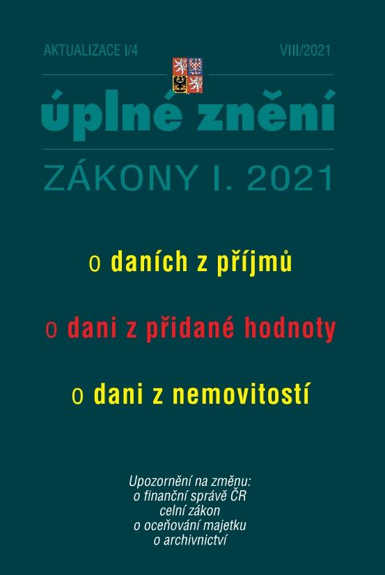 Obrázok Aktualizace I/4 2021 Daně z příjmů