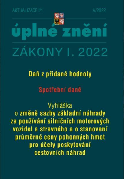 Obrázok Aktualizace 2022 I/1 - Spotřební daně, DPH