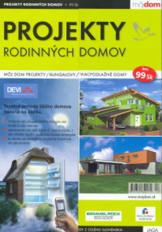 Obrázok Projekty rodinných domov jar/leto 2007