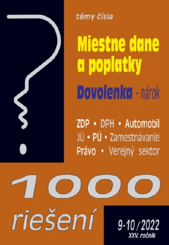 Obrázok 1000 řešení 11-12/2022 Automobil v podnikání