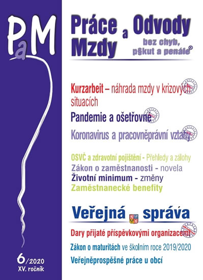 Obrázok Práce a mzdy 6/2020 Kurzarbeit - náhrada