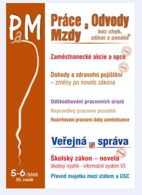 Obrázok PaM č. 5-6/2025 - Dohody a zdravotní pojištění