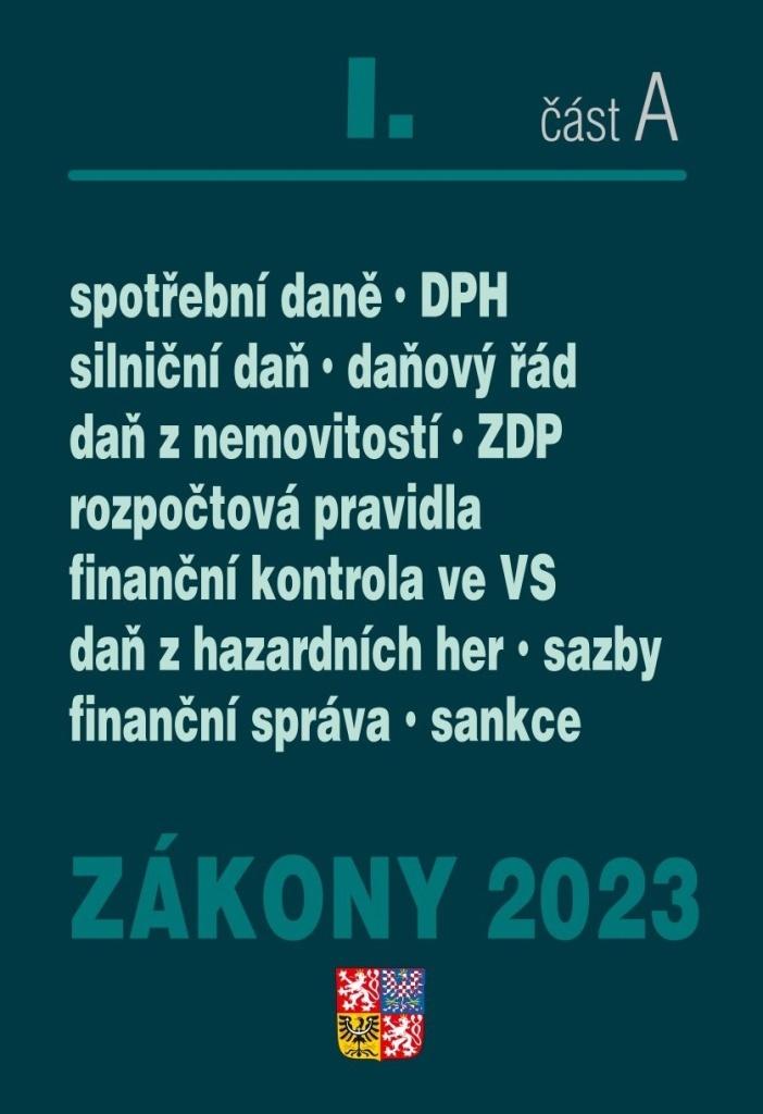 Obrázok Zákony I A/2023 Daňové zákony