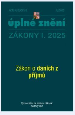 Obrázok Aktualizace I/2 2025 - Daně z příjmů