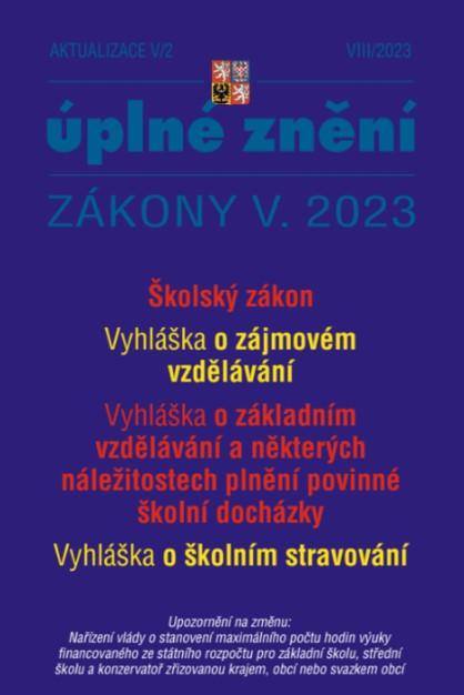 Obrázok Aktualizace V/2 2023 Školský zákon