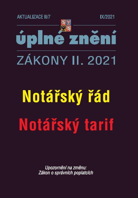 Obrázok Aktualizace II/7 Notářský řád, Notářský