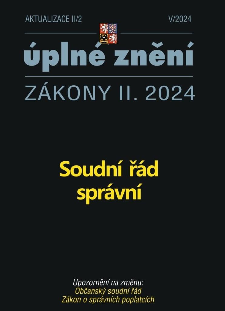 Obrázok Aktualizace II/2 2024 Soudní řád správní