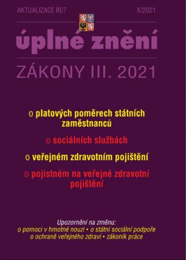 Obrázok Aktualizace 2021 III/7 Veřejné zdravotní pojištění - Úplné znění zákon o platových poměrech státních zaměstnanců, o sociálních službách