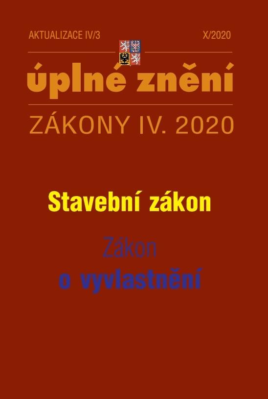 Obrázok Aktualizace IV/3 2020 Stavební zákon, Zákon o vyvlastnění