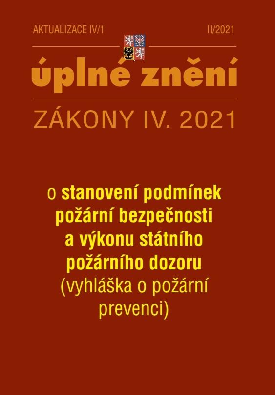 Obrázok Aktualizace IV/1 2021 Vyhláška o požární prevenci