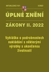 Obrázok Aktualizace VI/1 Vyhláška o podrobnostech nakládání s některými výrobky s ukončenou životností