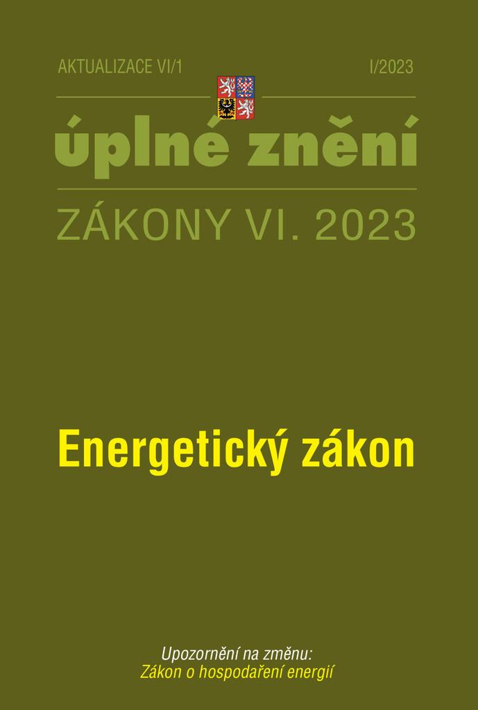Obrázok Aktualizace VI/1 2023 Energetický zákon - Zákon o hospodaření energií