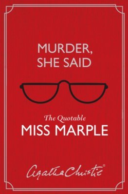 Obrázok Murder, She Said: The Quotable Miss Marple