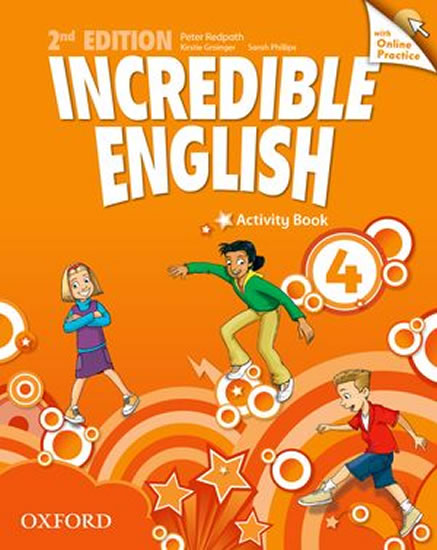 Obrázok Incredible English 2nd Edition 4 Activity Book with Online Practice