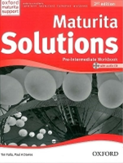 Obrazok Maturita Solutions Pre-Intermediate Workbook 2nd Edition with audio CD pack CZ