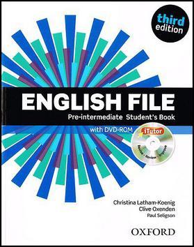 Obrázok English File Third Edition Pre-intermediate Student´s Book with iTutor DVD-ROM