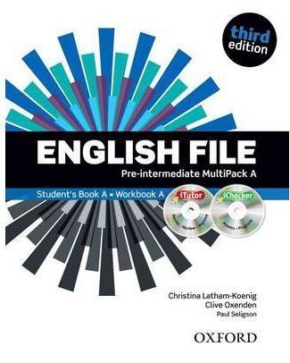 Obrázok English File Third Edition Pre-intermediate Multipack A