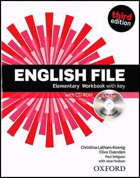 Obrázok English File Third Edition Elementary Workbook with Answer Key and iChecker