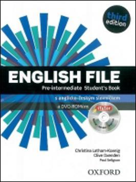 Obrázok English File Third Edition Pre-Intermediate Student´s Book + iTutor DVD CZ
