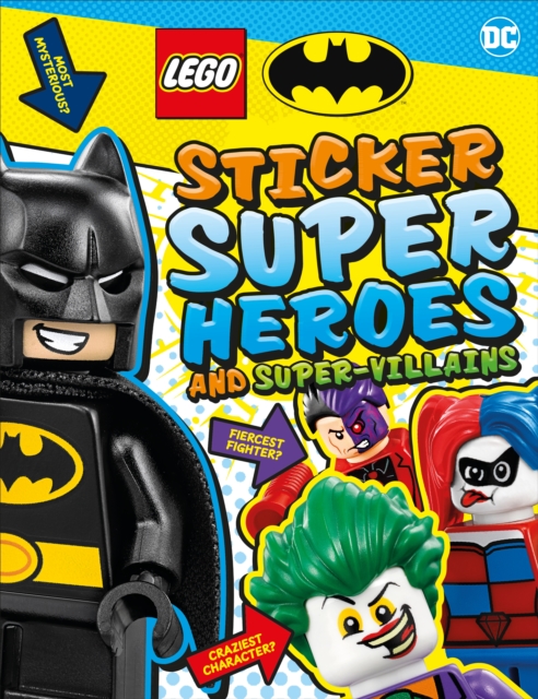 Obrázok LEGO Batman Sticker Super Heroes and Super-Villains