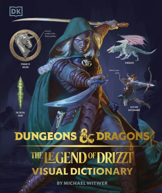 Obrázok Dungeons & Dragons The Legend of Drizzt Visual Dictionary