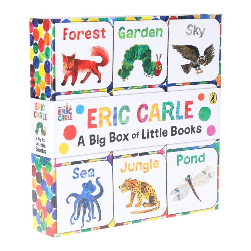 Obrazok The World of Eric Carle: Big Box of Little Books By Eric Hill 9 Books Collection Set