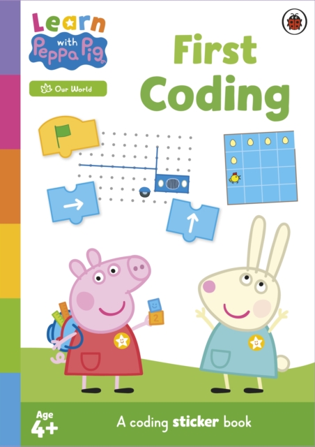 Obrázok Learn with Peppa: First Coding sticker activity book