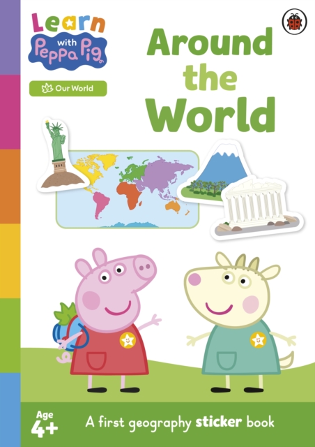Obrázok Learn with Peppa: Around the World sticker activity book