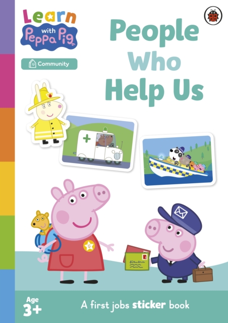 Obrázok Learn with Peppa: People Who Help Us Sticker activity book