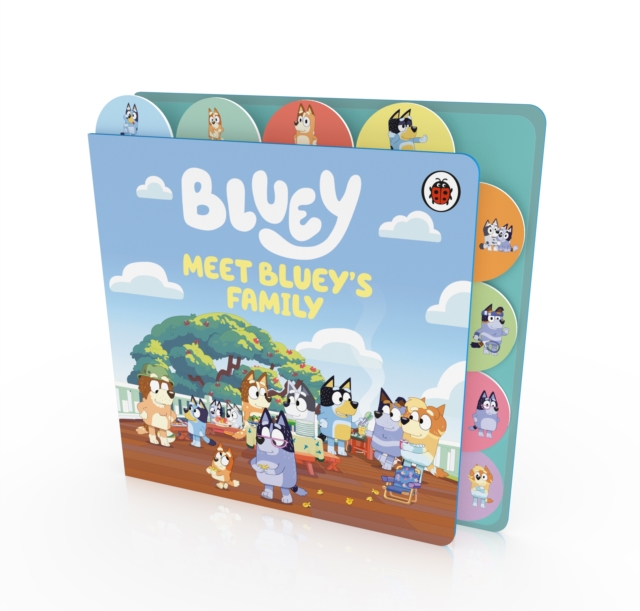 Obrázok Bluey: Meet Blueys Family: Tabbed Board Book
