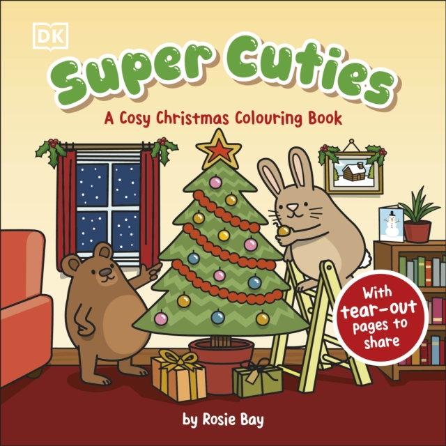 Obrázok Super Cuties A Cosy Christmas Colouring Book