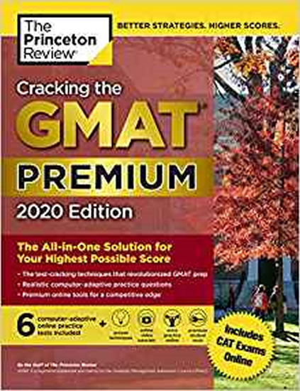 Obrázok Cracking the GMAT Premium Edition with 6