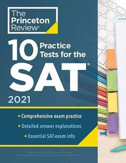 Obrázok 10 Practice Tests for the SAT, 2021 Edit