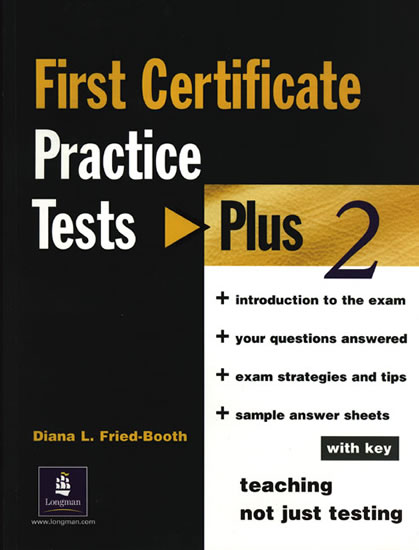 Obrázok First Certificate: Practice Tests Plus 2 wit Key