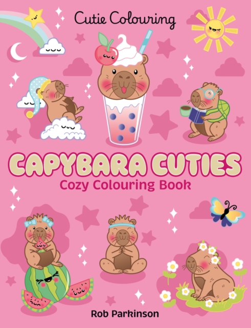 Obrázok Capybara Cuties: Colouring Book