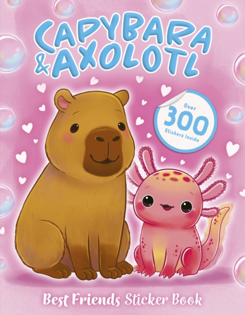 Obrázok Best Friends Sticker Book: Capybara and Axolotl