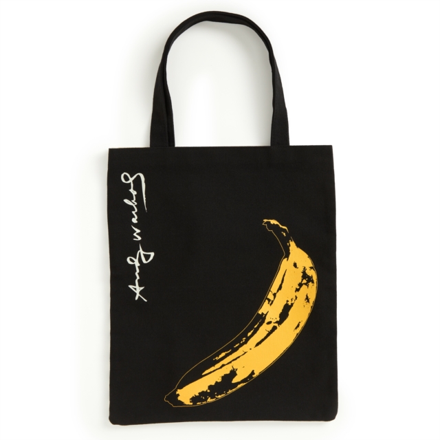 Obrázok Warhol Banana Canvas Tote Bag - Black