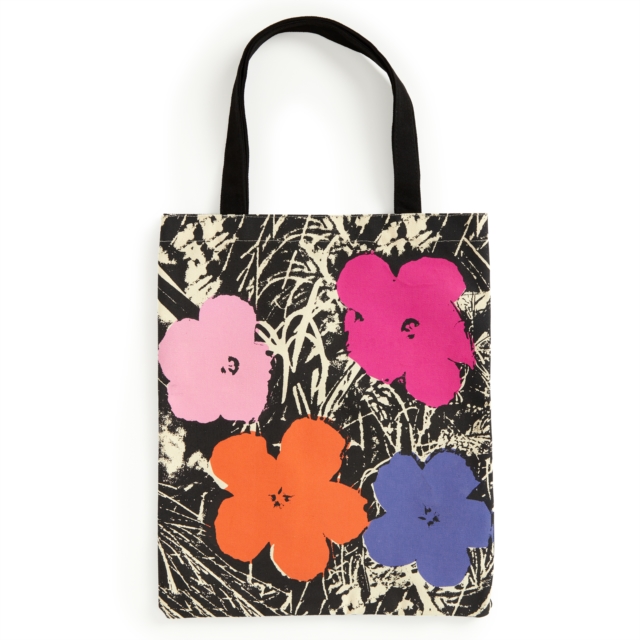 Obrázok Warhol Flowers Canvas Tote Bag - Pink