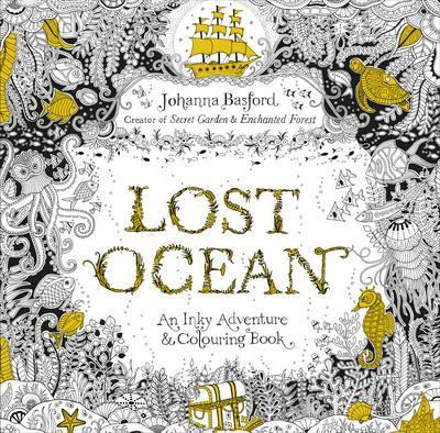 Obrázok Lost Ocean: An Underwater Adventure & Colouring Book