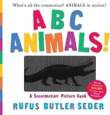 Obrázok ABC Animals!: A Scanimation Picture Book