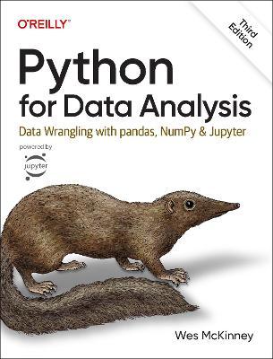 Obrázok Python for Data Analysis 3e: Data Wrangling with pandas, NumPy, and Jupyter