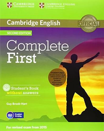 Obrázok Complete First 2nd Edition: Student´s Pack (SB + WB w/o ans. & CD-ROM)