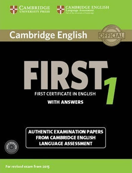 Obrázok Camb Eng First 1 for exam from 2015: Sel