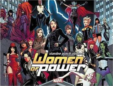 Obrázok Heroes Of Power The Women Of Marvel Standee PunchOut Book