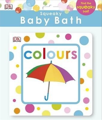 Obrázok Squeaky Baby Bath Book Colours