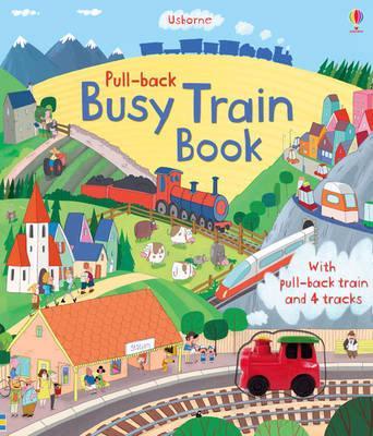 Obrázok Pull-back Busy Train Book
