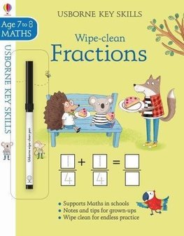 Obrázok Wipe clean Fractions 7-8
